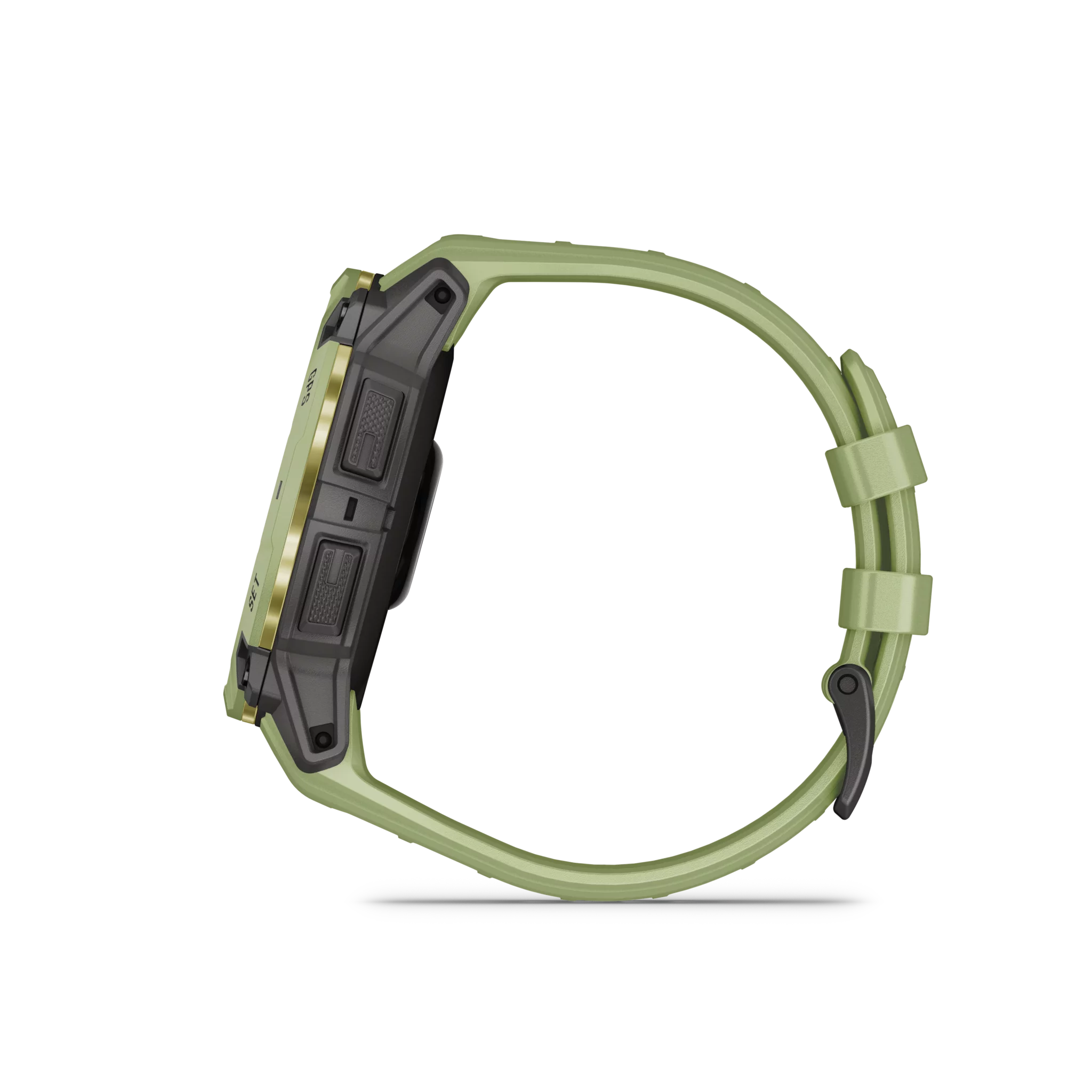 Garmin Instinct 3 AMOLED, 50mm Kieselgrau/Farngrün mit Silikon-Wechselarmband, 26mm