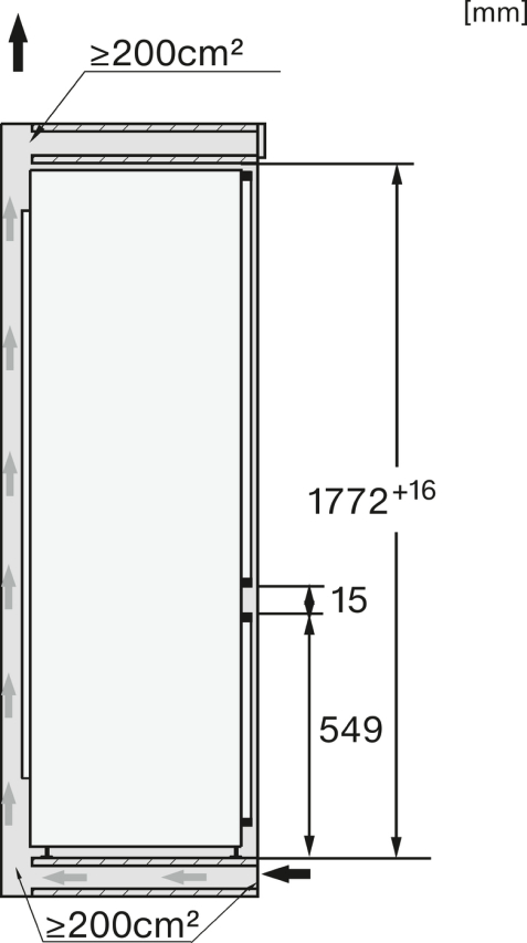 Miele KF 7742 D Einbau-Kühl-Gefrier-Kombi