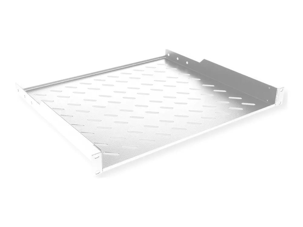 ROLINE Rack - Regal - 400 mm tief, Tragfähigkeit 15 kg - Hellgrau, RAL 7035 - 1U - 48.3 cm (19")