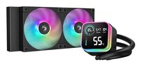 Deepcool LQ240 - Flüssigkeitskühlung - 12 cm - Schwarz - AMD Sockel AM4 (Ryzen) - AMD Sockel AM5 (Ryzen Zen4)
