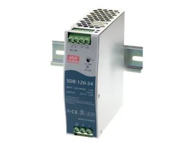Meanwell Mean Well SDR-120 series SDR-120-24 - Netzteil (DIN-Schienenmontage möglich)