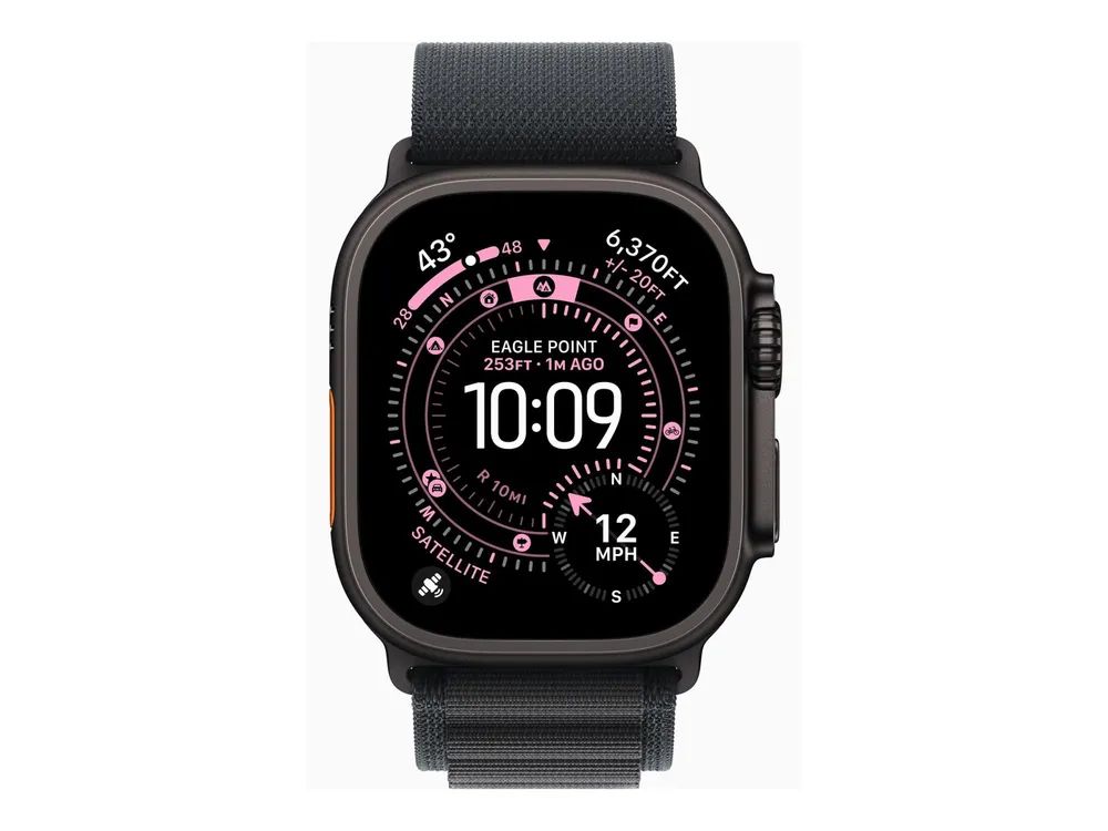 Apple Watch Ultra 3 - 49 mm - Black Titanium