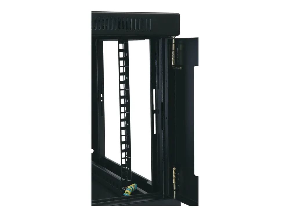 Tripp Eaton Tripp Lite Series 6U Wall Mount Rack Enclosure Server Cabinet Switch Depth Deep - Schrank Netzwerkschrank - geeignet für Wandmontage - Schwarz - 6U - 48.3 cm (19")