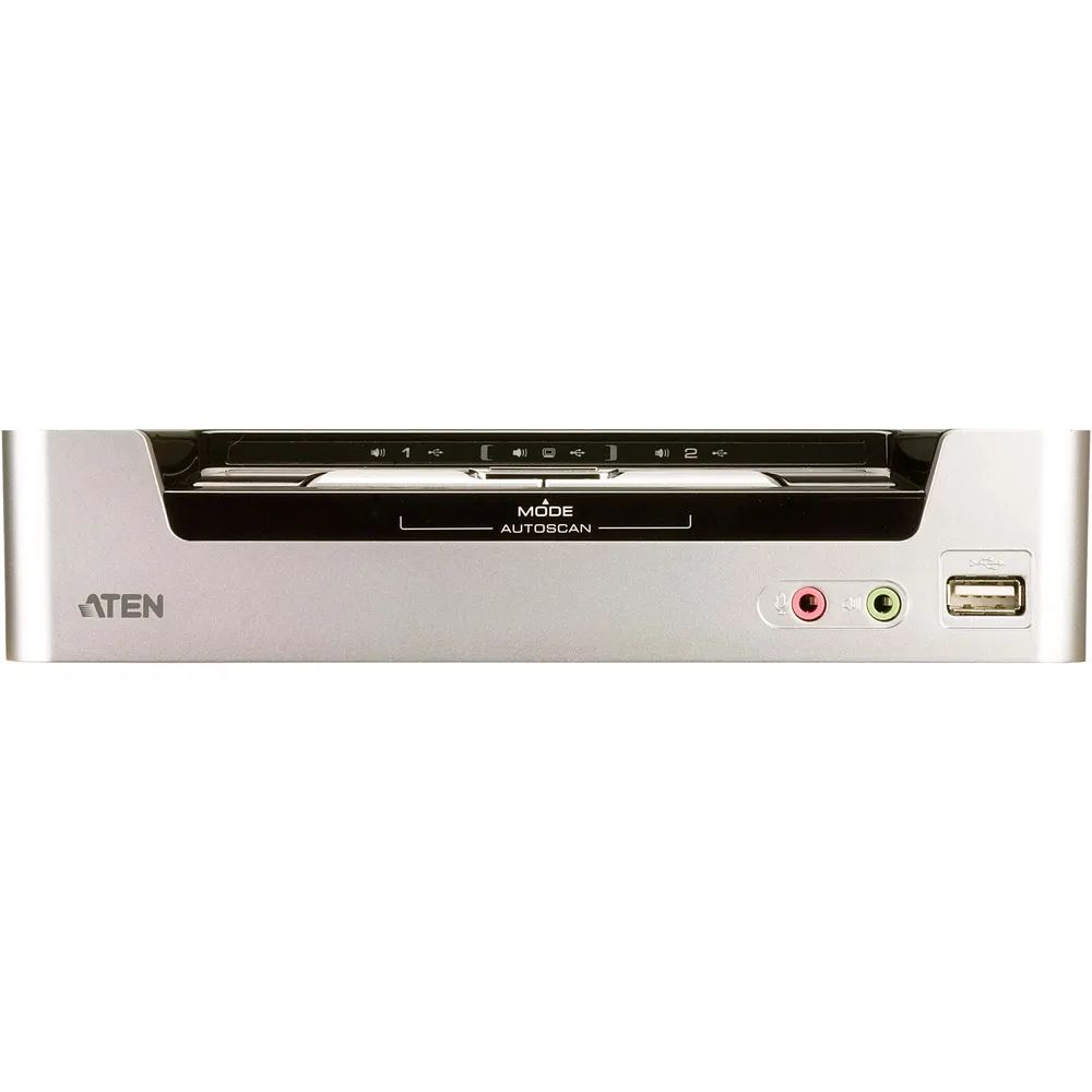 ATEN CubiQ CS1792 - KVM-/Audio-Switch - 2 x KVM/Audio