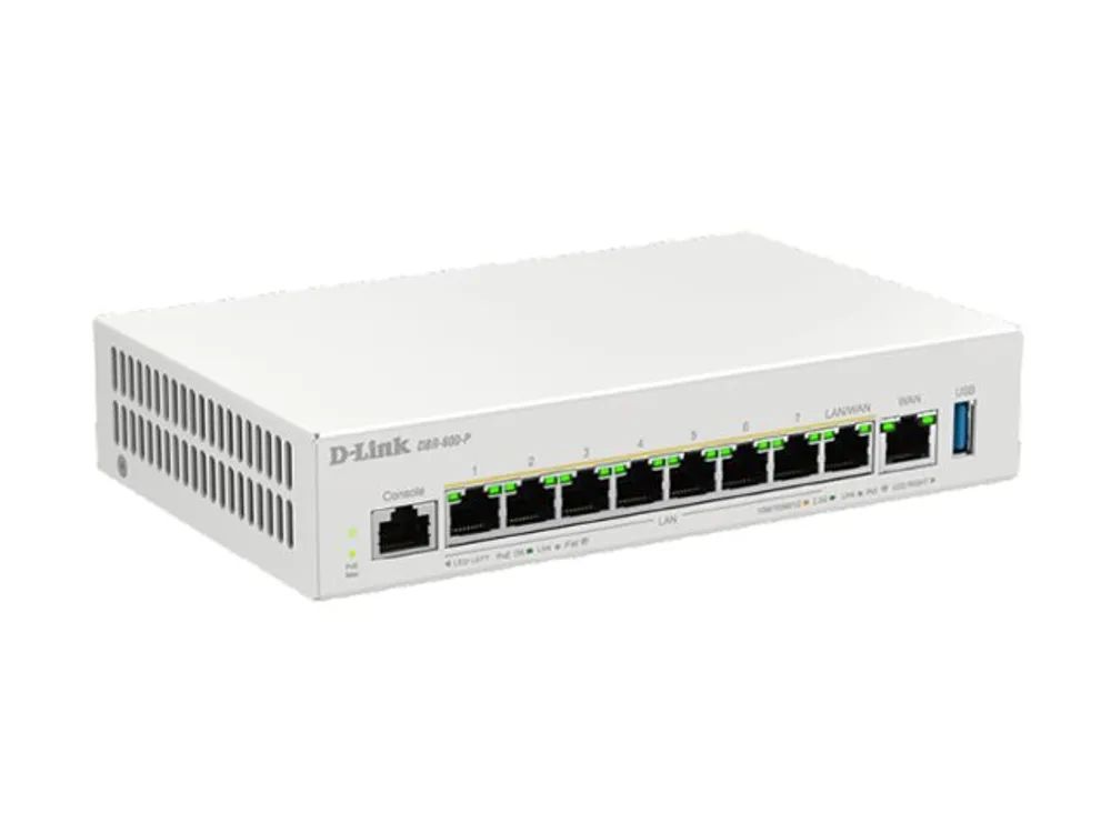 D-Link DBR-600-P - Wireless Router 8-Port-Switch