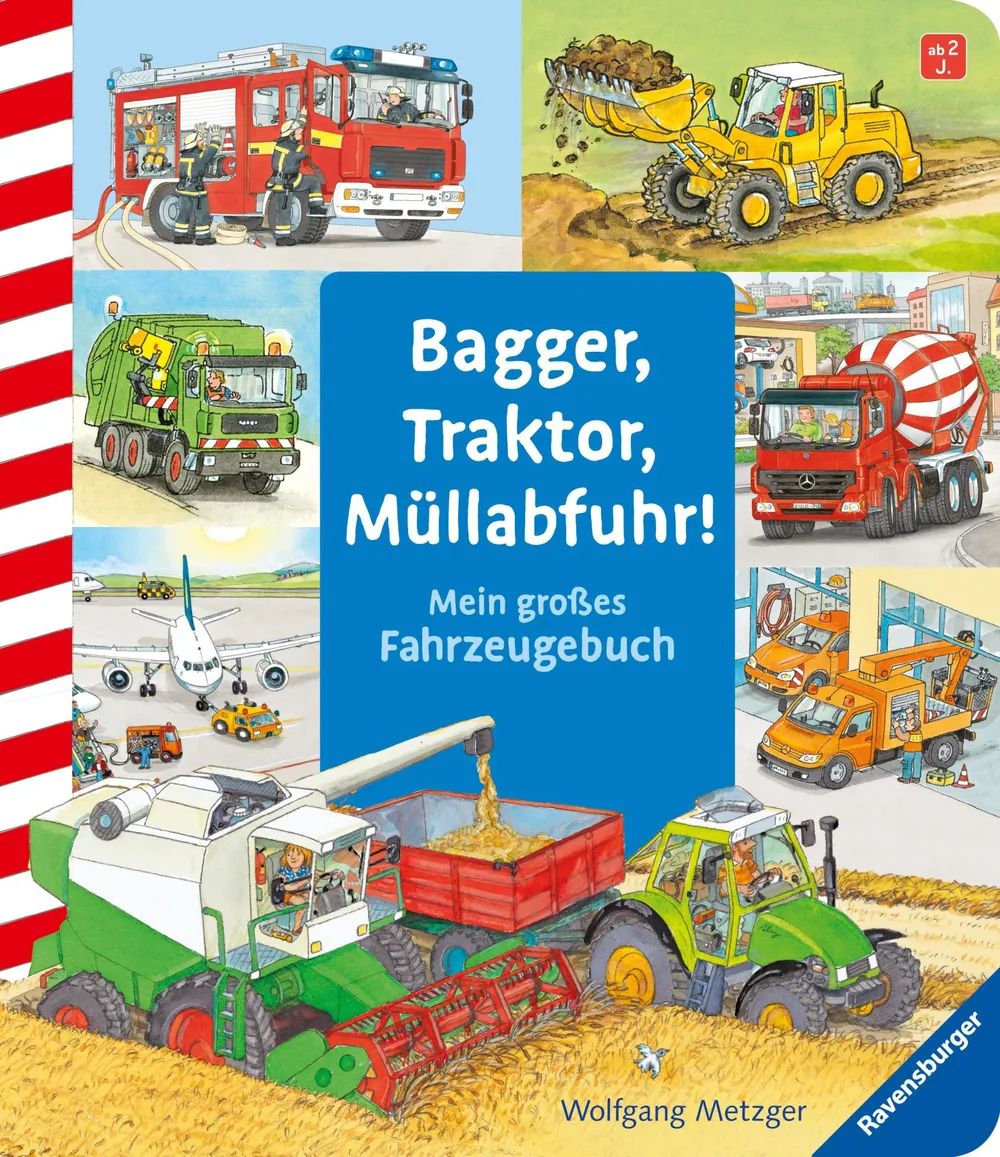 Ravensburger Verlag GmbH Bagger, Traktor, Müllabfuhr!