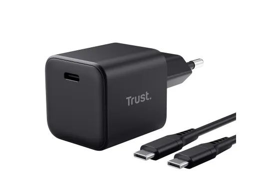 Trust MAXO 65W Small USB-C Charger BLK