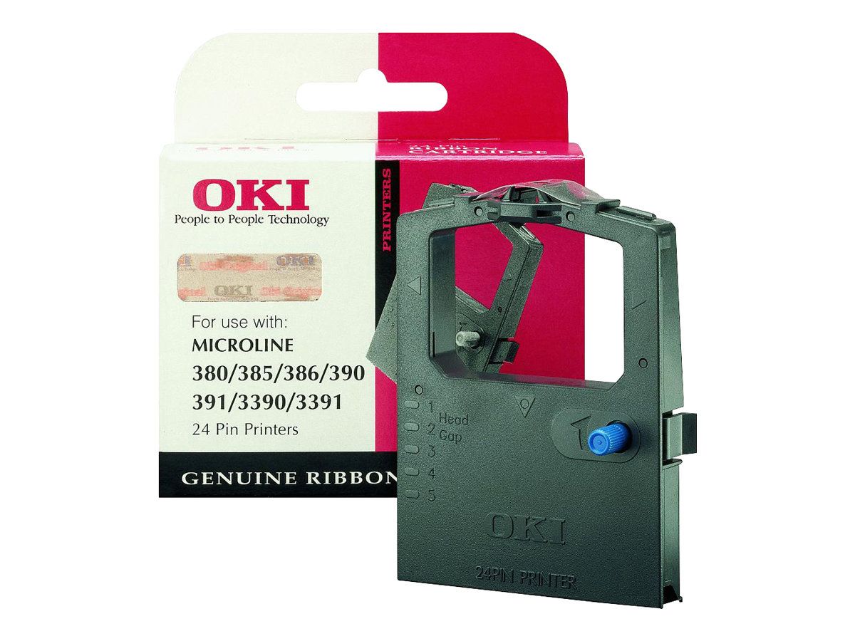 OKI Schwarz - Farbband - für Microline 3390
