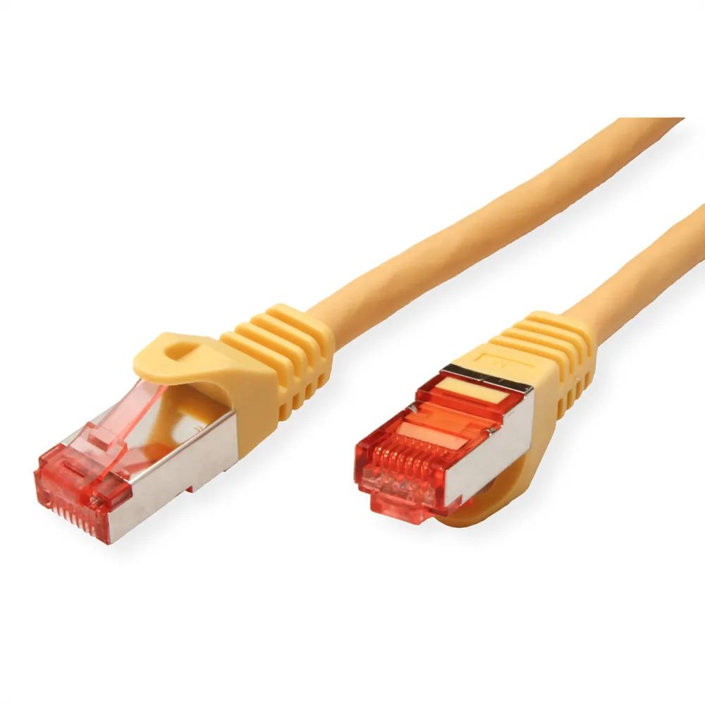 ROLINE Patchkabel Cat.6 S/FTP (PiMF), Component Level, LSOH, gelb, 1 m