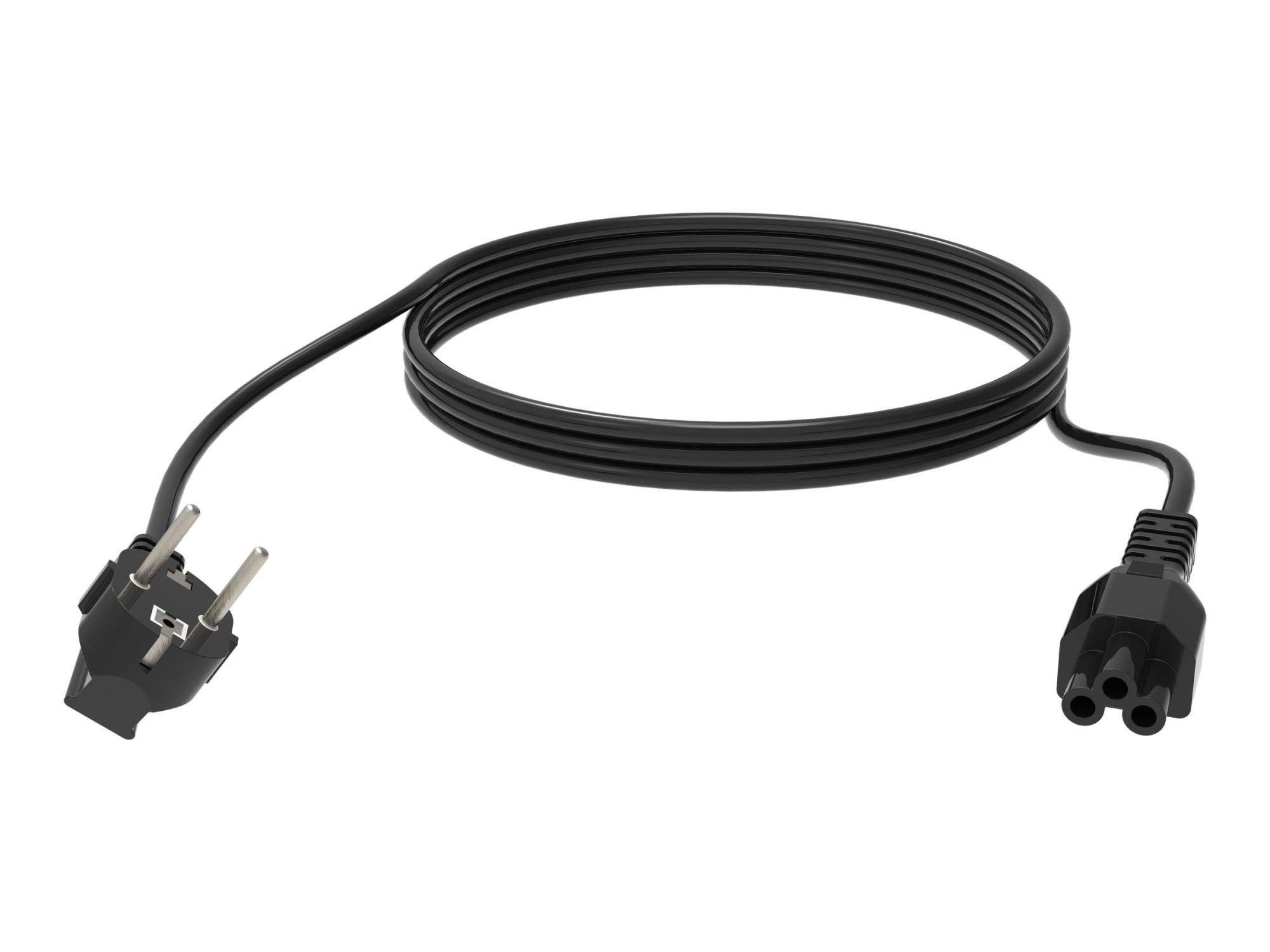 Vision Stromkabel - IEC 60320 C5 zu power CEE 7/7 (S)