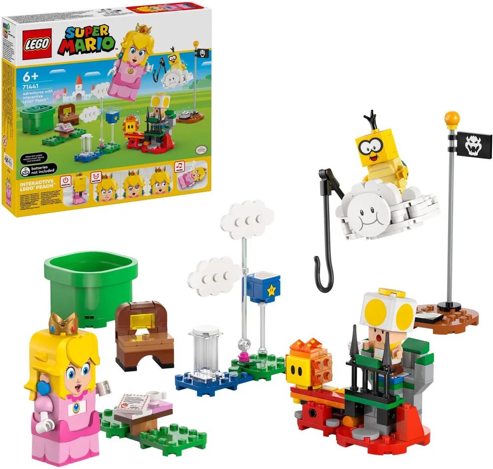 LEGO 71441 Super Mario Abenteuer mit der interaktiven Peach