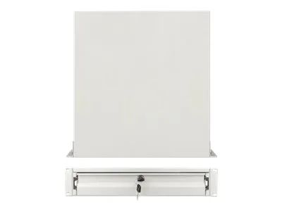 Intellinet 19" Storage Drawer, 2U, Lockable, 466mm Depth, Grey - Rack Storage Drawer - Grau, RAL 7035 - 2U - 48.3 cm (19")