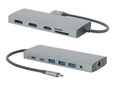 Mobilis Energia Dock - USB-C 12-in-1 Docking Station - 100W Max