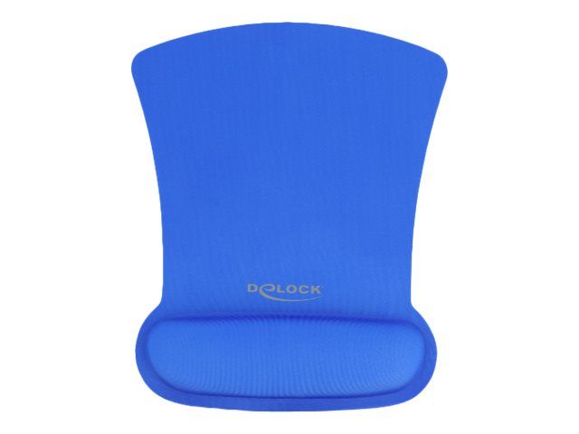 Delock Ergonomic - Mauspad mit Handgelenkpolsterkissen
