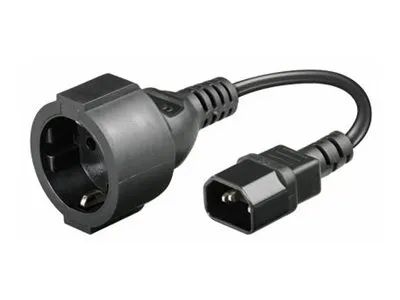 MicroConnect PowerCord - Stromkabel - IEC 60320 C14 zu power CEE 7/7 (W)