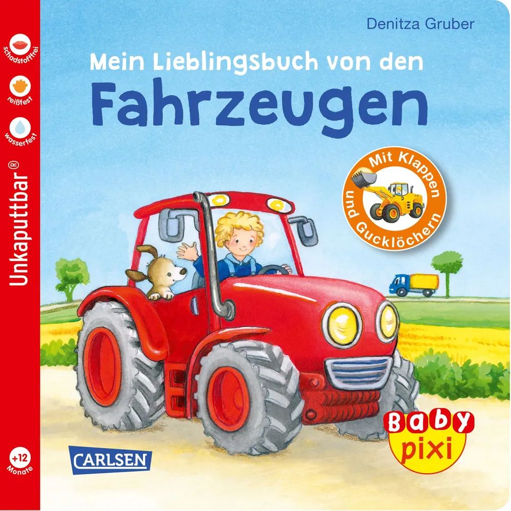 Carlsen Verlag GmbH Baby Pixi (unkaputtbar) 68 Fahrzeuge