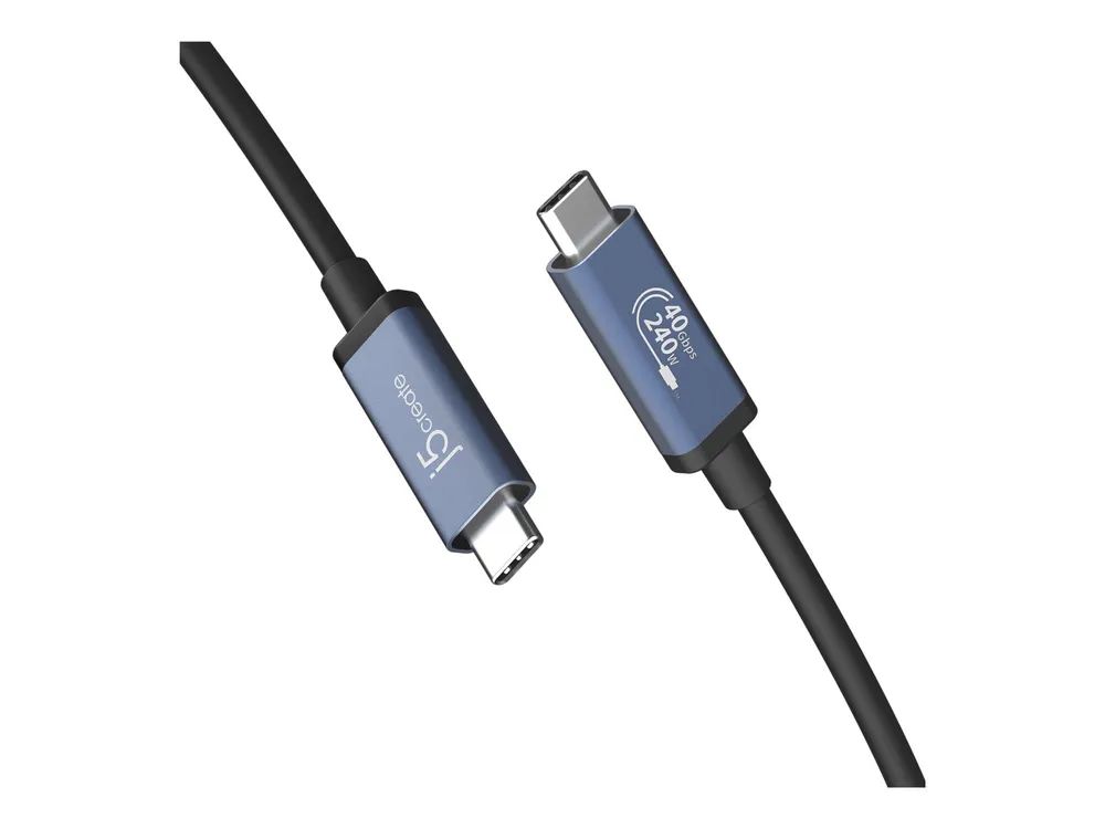 j5create JUC29L08 - USB-Kabel - USB-C (M) zu USB-C (M)