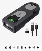 Inateck Barcodescanner 43 gray[BCST-43_gray] - Barcode-Scanner - Bluetooth 5