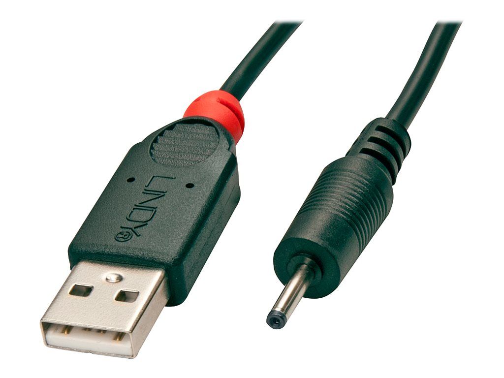 Lindy USB-Ladekabel - Gleichstromstecker 2,3 x 0,7 mm männlich zu USB (nur Strom)