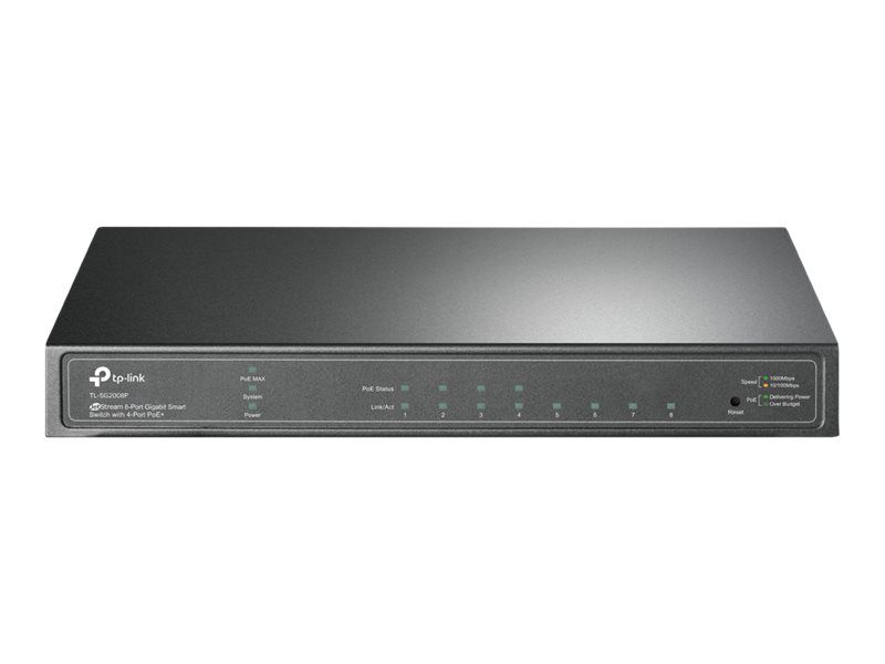 TP-LINK TL-SG2008 - Switch - managed - 8 x 10/100/1000