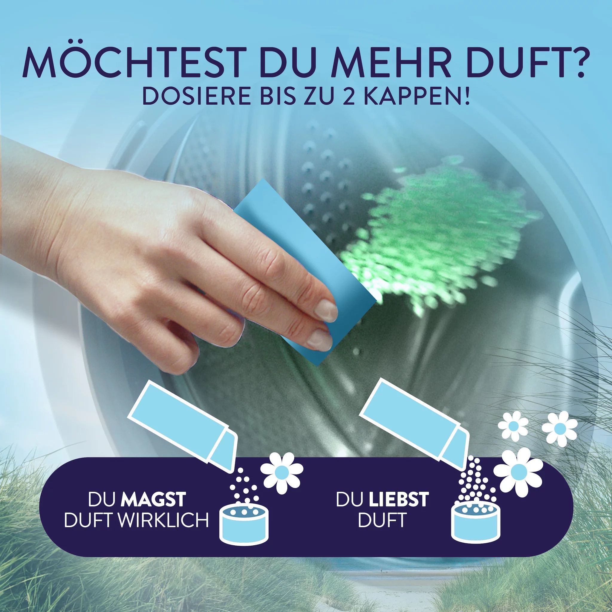 Lenor Wäscheparfüm, Nordseebrise, 280g