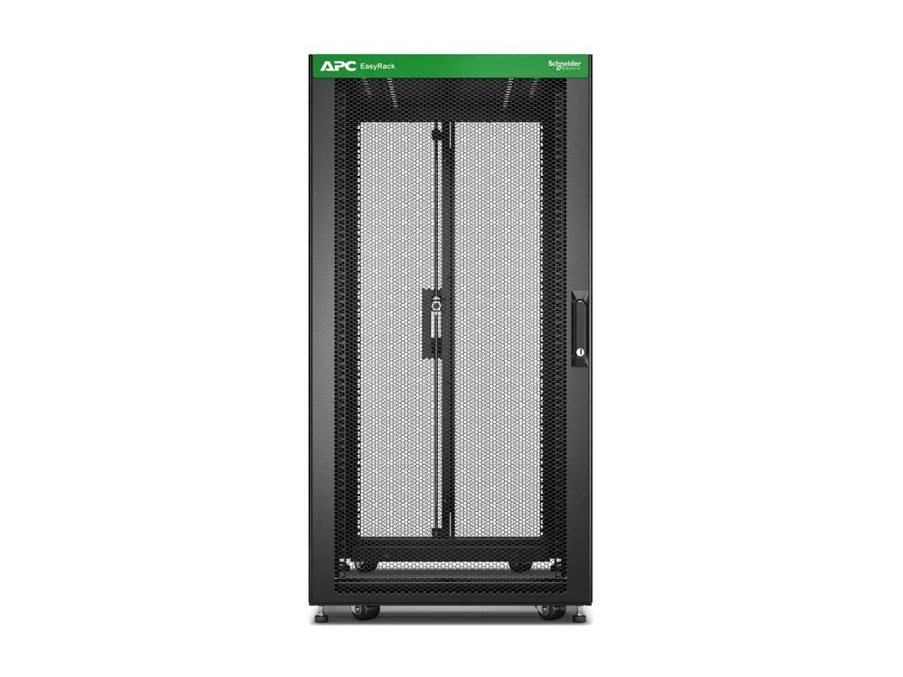 APC Easy Rack - Schrank Netzwerkschrank - Schwarz - 24U - 48.3 cm (19")