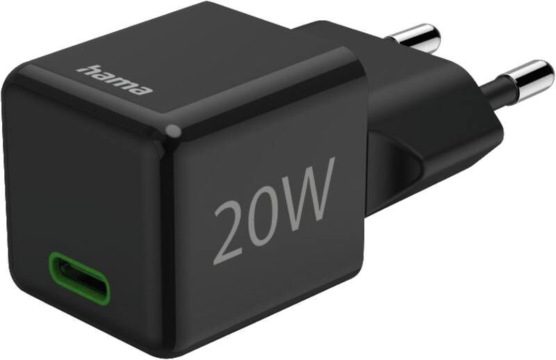 Hama 201984 Super Mini-Lader,USB-C, 20W