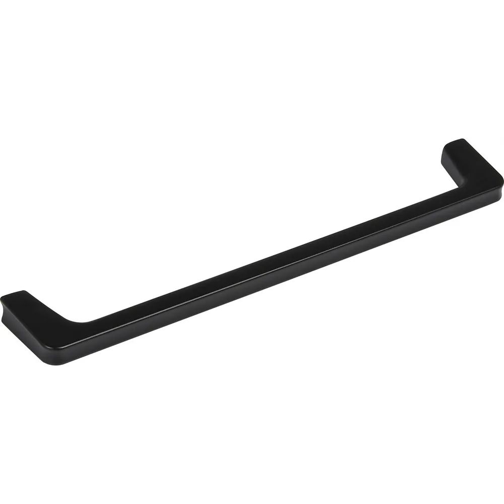 Alumis Möbelgriff Prigot Lochabstand 160, Breite 170 mm, Zinkdruckguss schwarz matt