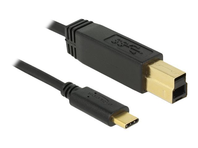 Delock USB-Kabel - 24 pin USB-C (M) zu USB Type B (M)