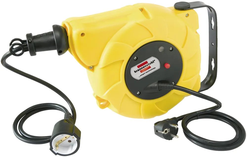 Brennenstuhl Automatik Kabelaufroller EF Gelb