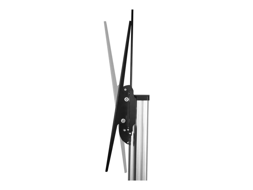 Equip Pro - Wagen - für LCD TV - Kunststoff, Aluminium, Stahl - Schwarz, Silber - Bildschirmgröße: 152.4-254 cm (60"-100")