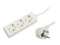 MicroConnect 3-Way - Steckdosenleiste - Eingabe