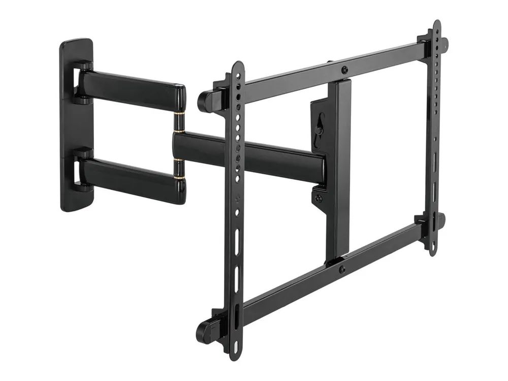VivoLink Befestigungskit (Wandmontage, einstellbarer Montagearm, VESA-Halterung) - Voll beweglich - für Flachbildschirm - medium - Aluminium, Stahl - Schwarz - Bildschirmgröße: 94-203 cm (37"-80")