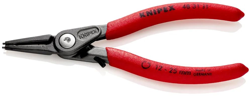 KNIPEX Präzisions-Sicherungsringzange für Innenringe in Bohrungen mit Überdehnungsschutz 140 mm