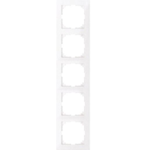 Merten M-PURE 5-F RAHMEN POLARWEIß / MERTEN MEG4050-3619