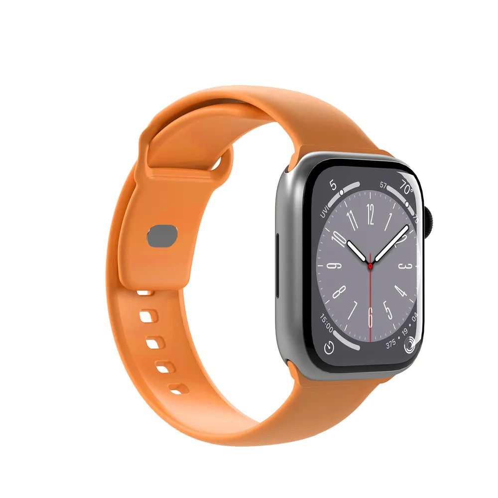 PURO ICON Band für Apple Watch 38/40/41mm, hellorange