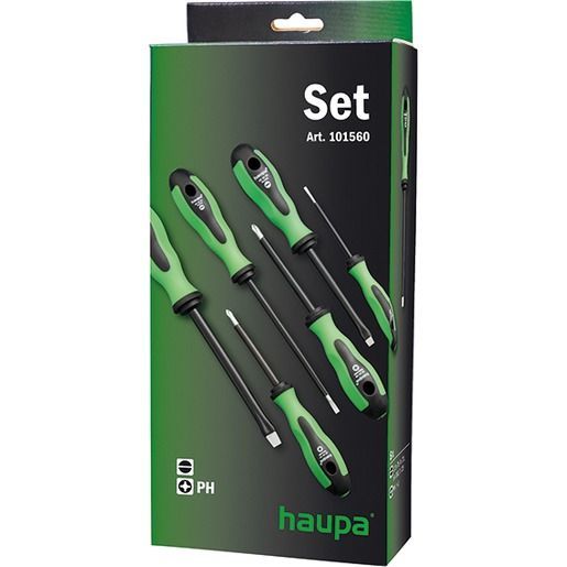 Haupa SCHRAUBENDREHERSATZ 6 TLG. / HAUPA 101560 2-KOMPONENTEN 101560