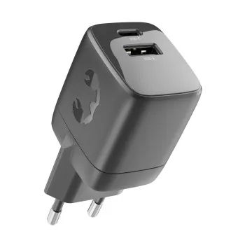 Fresh 'n Rebel Wall Charger USB-C und USB-A, PD 30 W, Storm Grey