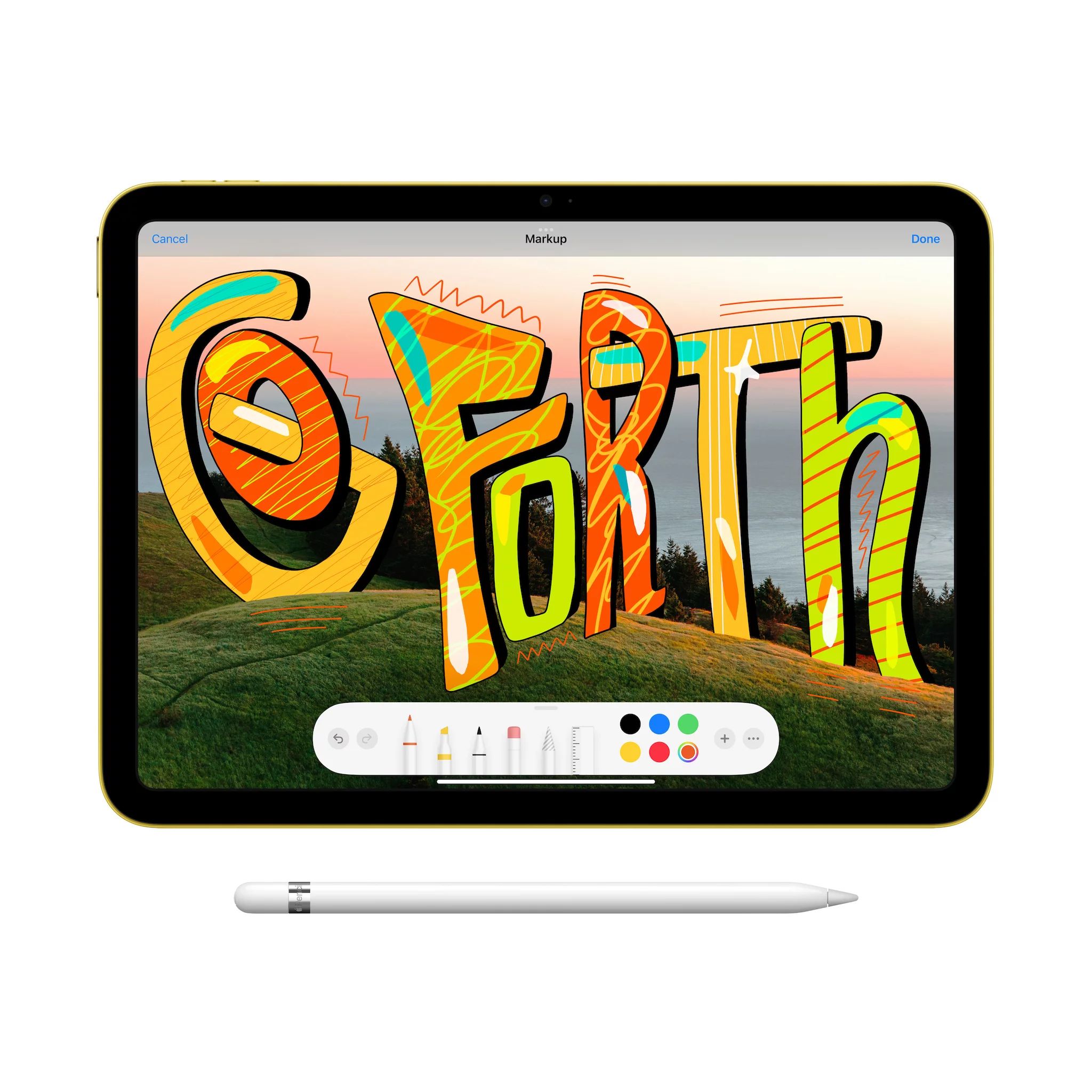 Apple 10.9-inch iPad Wi-Fi - 10. Generation - Tablet - 64 GB - 27.7 cm (10.9")