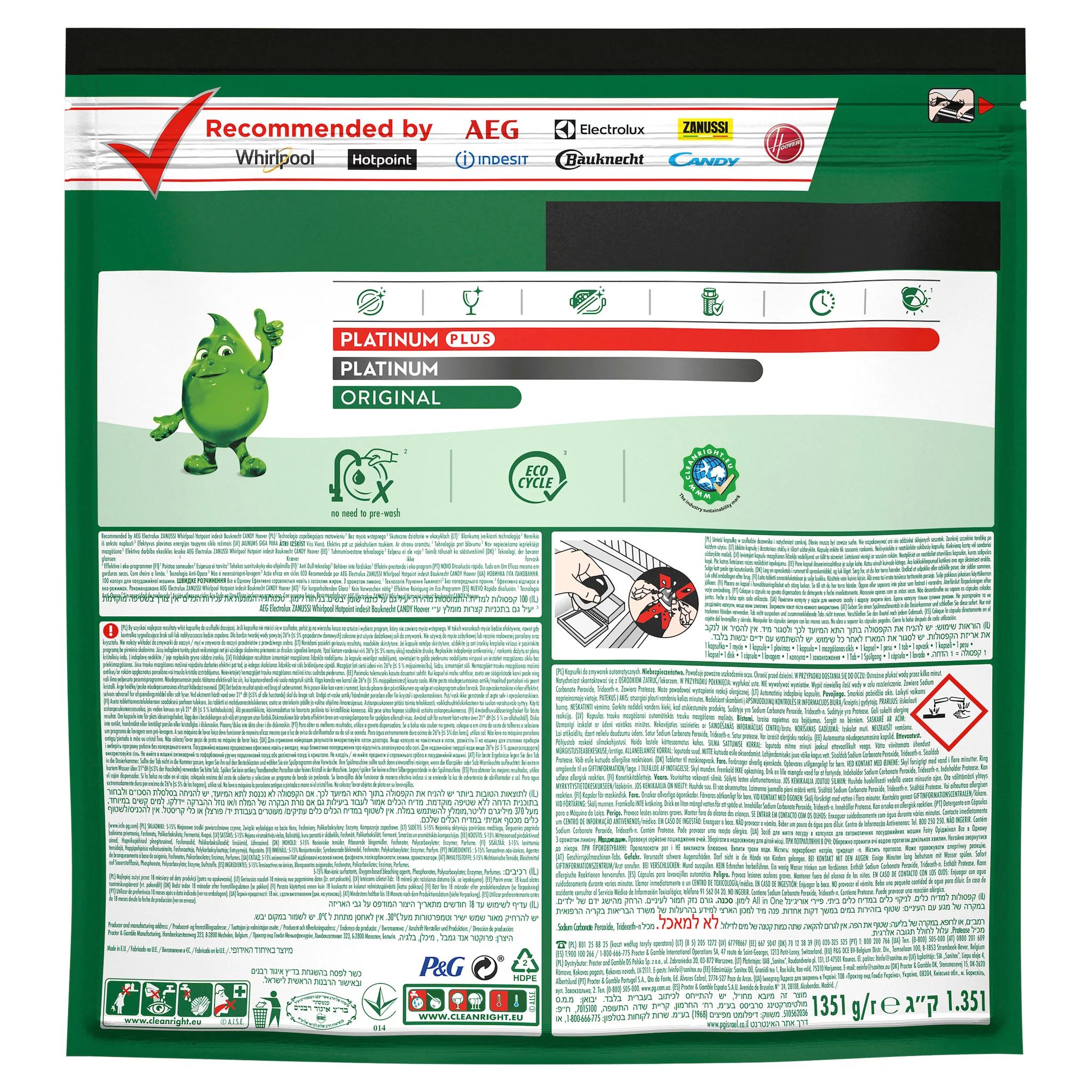 Fairy Tabs All-in-One Original, 100 Stk.