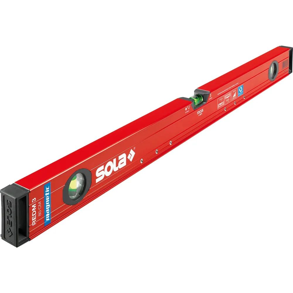 SOLA Alu Magnet-Wasserwaage REDM Länge 600 mm