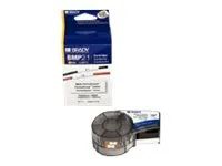 Brady Corporation Brady BMP21-PLUS Series - PermaSleeve Polyolefin-Schrumpfschläuche zur Kabelkennzeichnung - Schwarz - Weiß - Polyolefin - Wärmeübertragung - Matte - Rechteck - -55 - 135 °C
