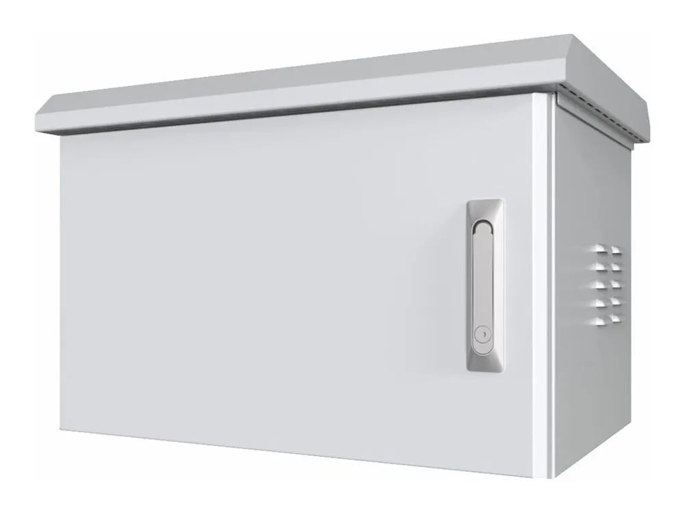 Lanview by Logon - Schrank Netzwerkschrank - 60 x 60 - geeignet für Wandmontage - RAL 7035, weiß - 7U - 48.3 cm (19")