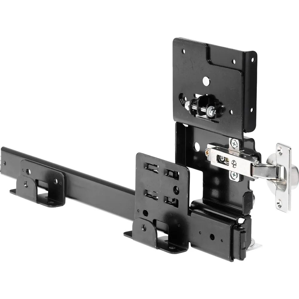 ACCURIDE 1321 Beschlägegarnitur, Länge 456 mm, Stahl schwarz chromatiert