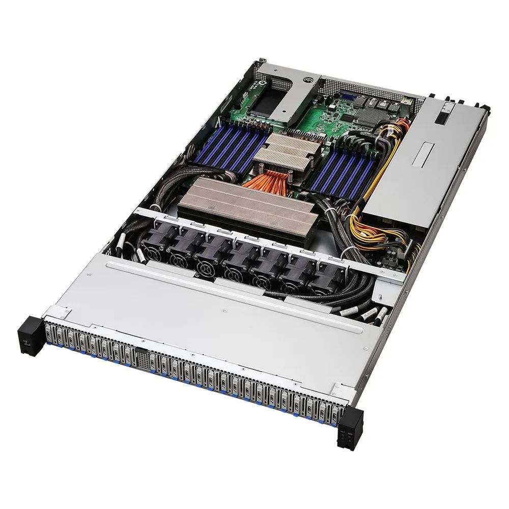 ASRock Barebone 1U Single Sockel SP5 1U24E1S-GENOA/2L2T - Barebone - AMD EPYC
