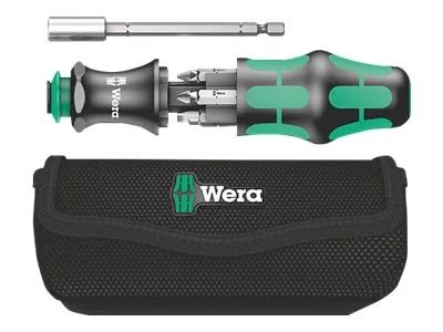 Wera Kraftform Kompakt 28 - Handhalter mit Bit- und Adapterset