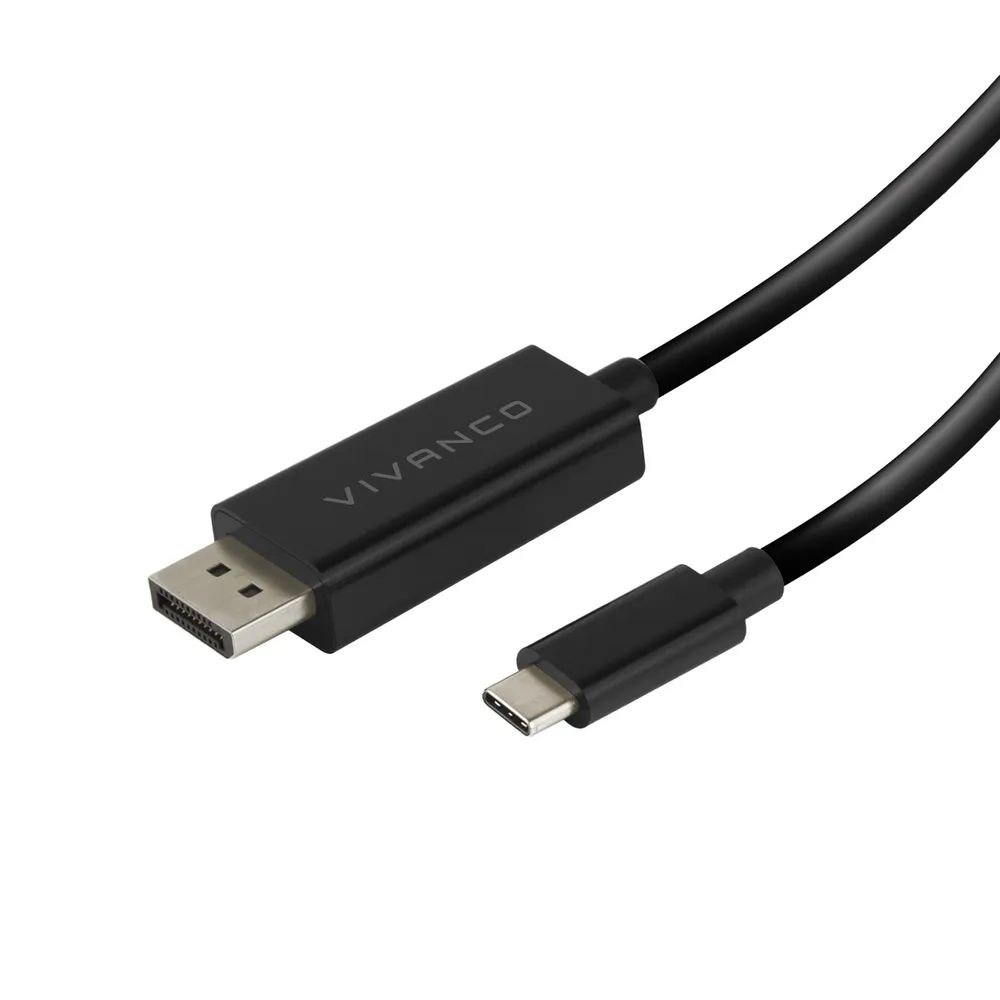 VIVANCO USB-C  DisplayPort Kabel, 1,5m