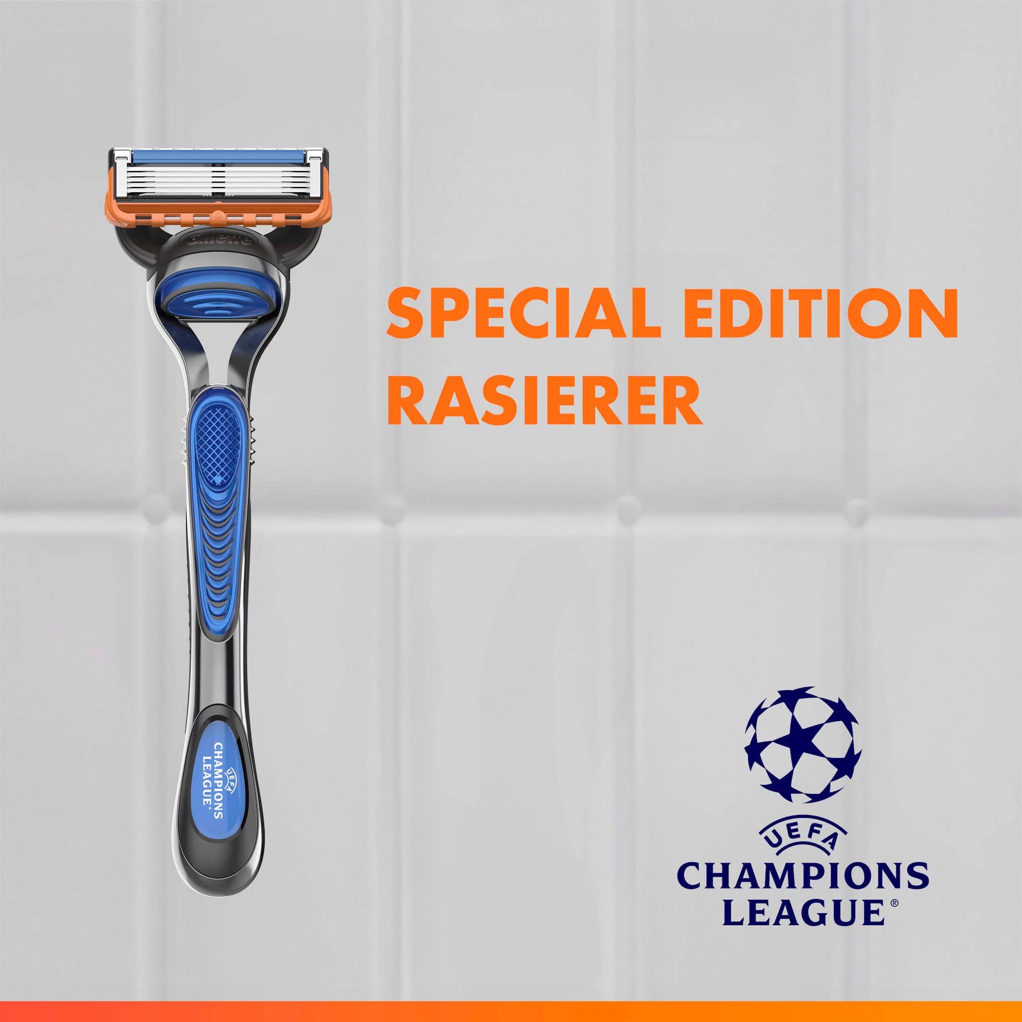 Gillette Fusion5 Geschenkset "UEFA Champions League"