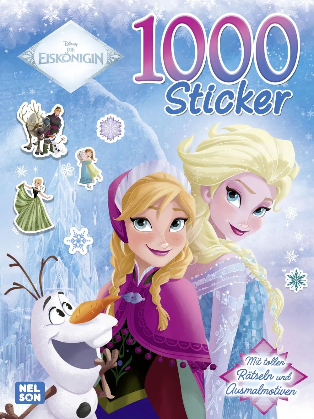 Carlsen Verlag GmbH Disn Eiskönigin 1000 Sticker