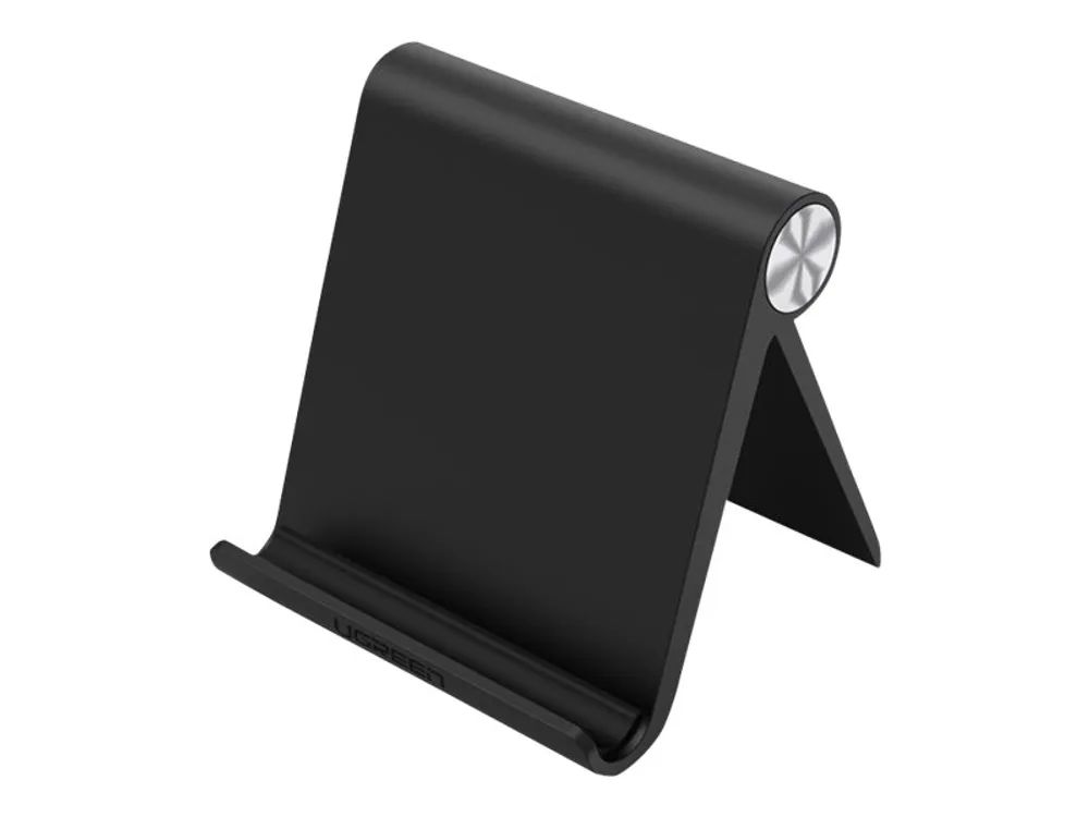 Ugreen Aufstellung - einstellbarer Winkel & klappbar - für Mobiltelefon / Tablet - ABS-Kunststoff - Schwarz - Bildschirmgröße: 10.2-27.9 cm (4"-11")